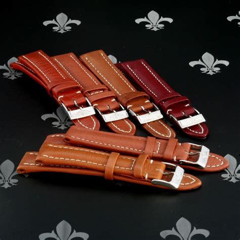 authentic breitling straps|Breitling copy watch strap.